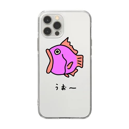 うおー♪2107 Soft Clear Smartphone Case