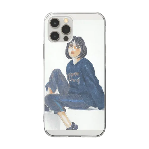 KAWAII女子 Soft Clear Smartphone Case