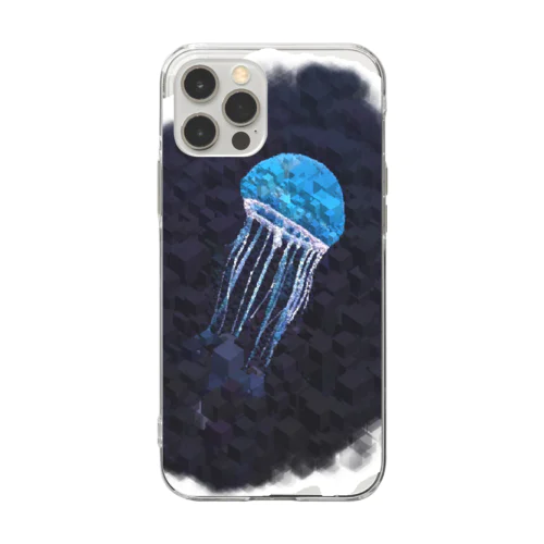 デジタルクラゲ Soft Clear Smartphone Case