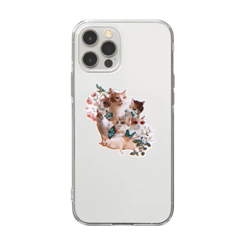 うちのファビュラスなねこ Soft Clear Smartphone Case