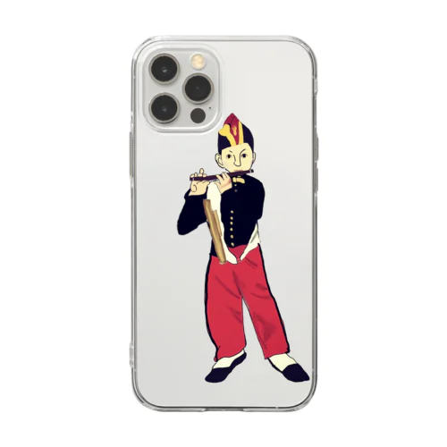 mei画シリーズ Soft Clear Smartphone Case