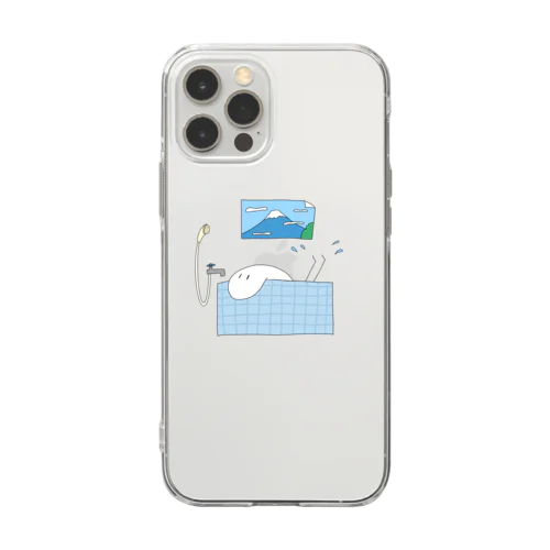 my 銭湯 Soft Clear Smartphone Case