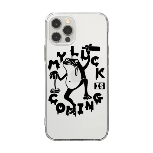 酔いどれラックくん Soft Clear Smartphone Case