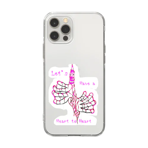 Have a Heart to heart Soft Clear Smartphone Case