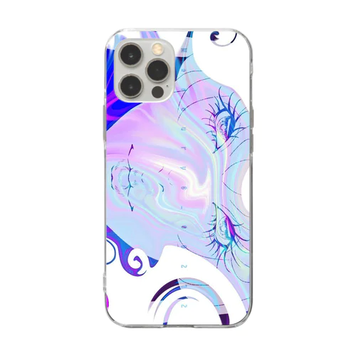 げんわく横 Soft Clear Smartphone Case