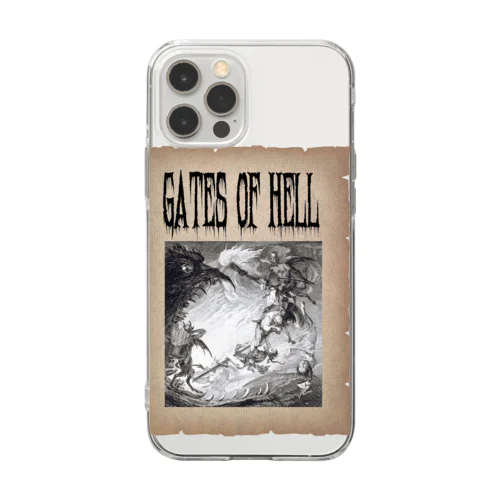 地獄の門 　Gates of hell Soft Clear Smartphone Case