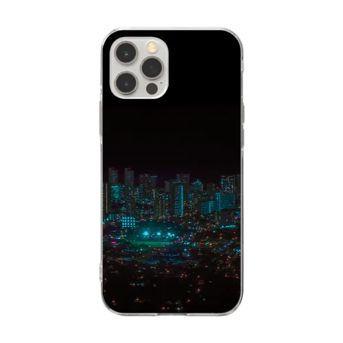 The night view. Soft Clear Smartphone Case