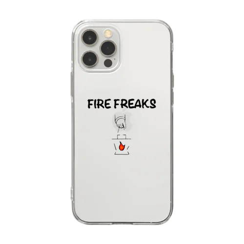 FIRE FREAKS ランタン Soft Clear Smartphone Case
