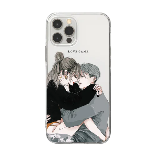 LOVE GAME Soft Clear Smartphone Case