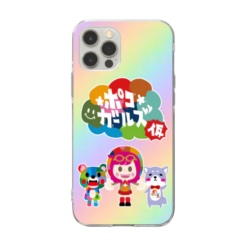 ポコガスマホケース Soft Clear Smartphone Case