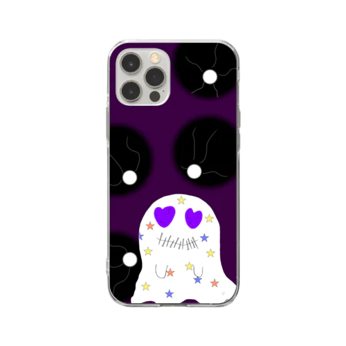 Ghost,Tim スマホケース(iPhone) Soft Clear Smartphone Case