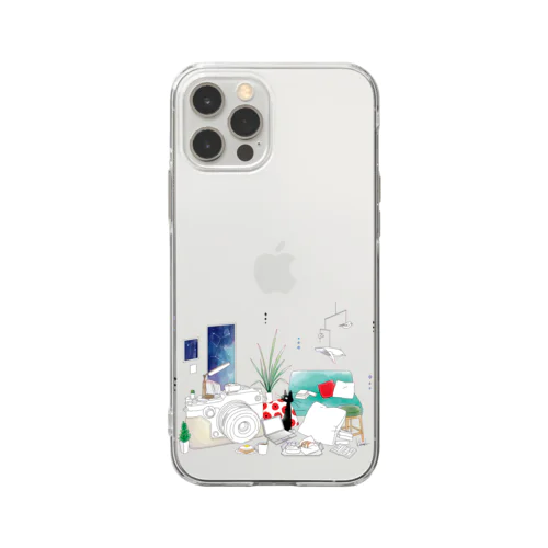 ちるとしふと／裏表紙 Soft Clear Smartphone Case