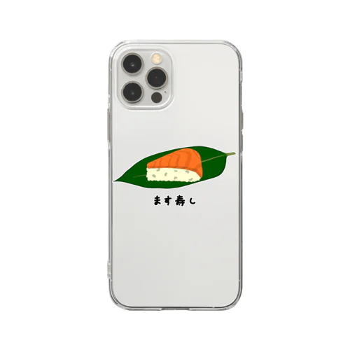 寿司♪ます寿し♪2003 Soft Clear Smartphone Case