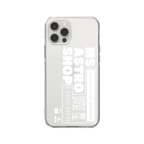 MS宇宙貿易社　無法(縦) Soft Clear Smartphone Case