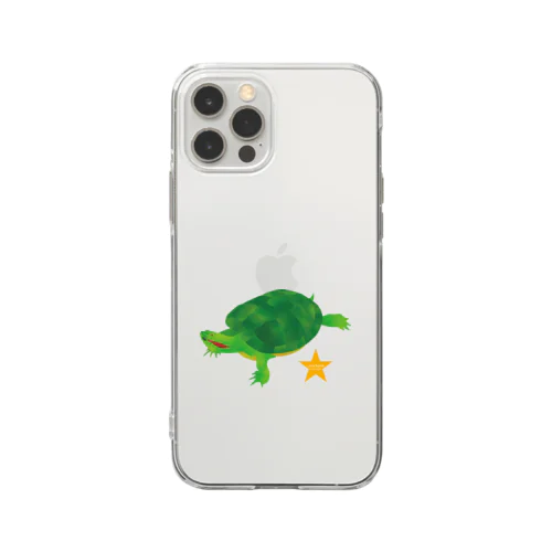 Love Turtle TypeA Soft Clear Smartphone Case