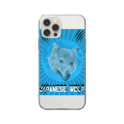 🐺Japanese Wolf 🐺 Soft Clear Smartphone Case
