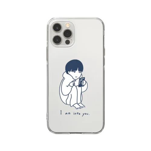  「I am into you.」 Soft Clear Smartphone Case