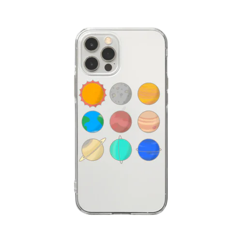 Planets 改 Soft Clear Smartphone Case