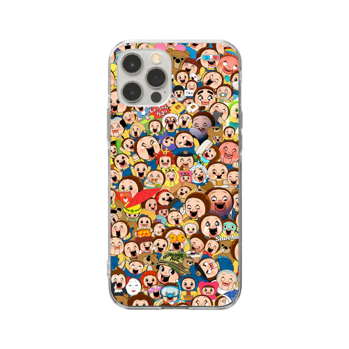 しょーちゃんのうるさかわいいスマホケース Soft Clear Smartphone Case