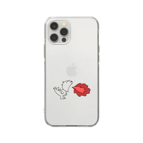 キョウリュウ Soft Clear Smartphone Case