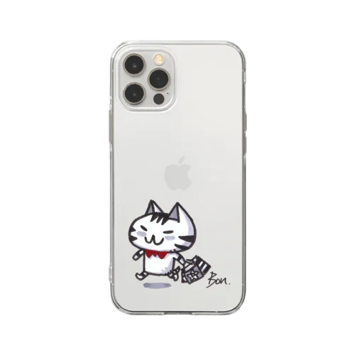 お買い物ボン Soft Clear Smartphone Case