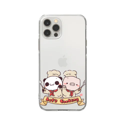 れっつくっきん♪ Soft Clear Smartphone Case