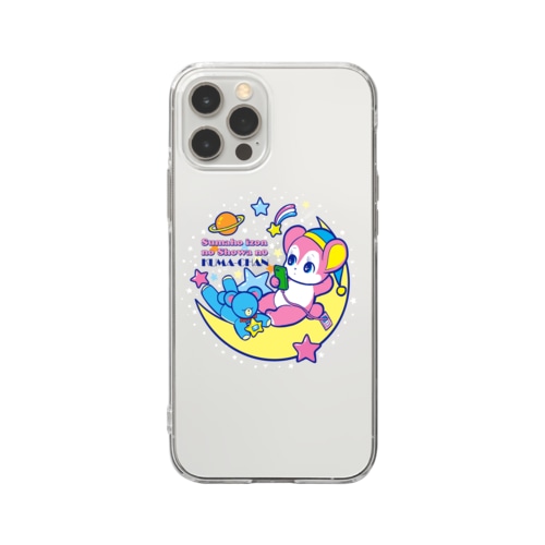 星のクマちゃん Soft Clear Smartphone Case