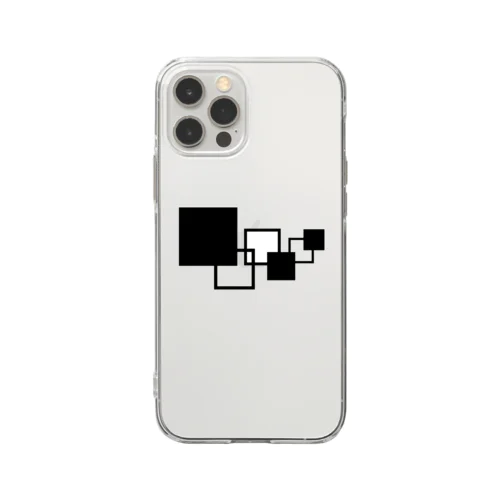 square. Soft Clear Smartphone Case