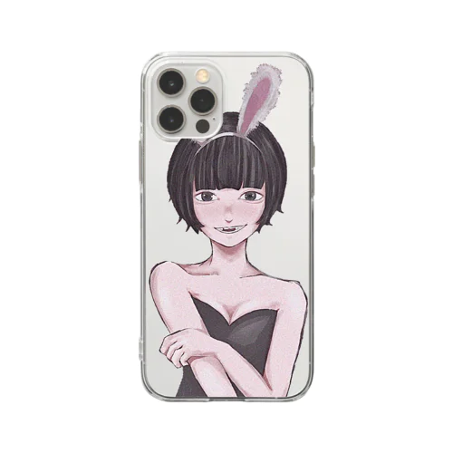 バニーガールちゃん Soft Clear Smartphone Case