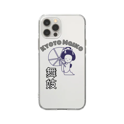 Kyoto Maiko 舞子さん Soft Clear Smartphone Case