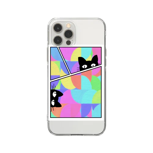 にゃんですか？ Soft Clear Smartphone Case