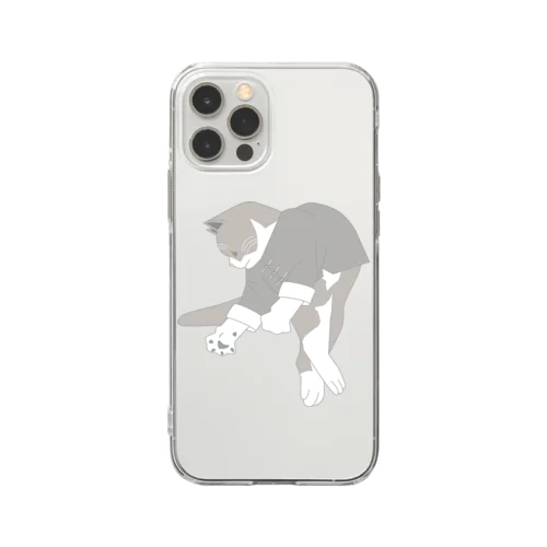 猫功夫(猫カンフー) Soft Clear Smartphone Case