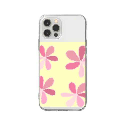 春の足音🌸🐝🌸 Soft Clear Smartphone Case