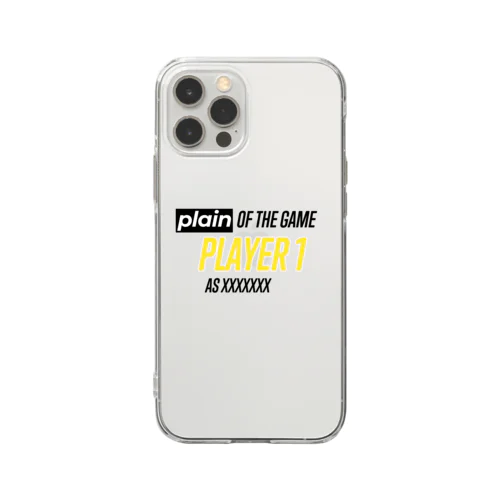 plain of the game Soft Clear Smartphone Case