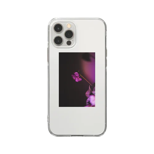 violet Soft Clear Smartphone Case