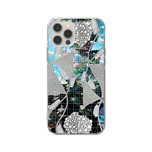 魚とパール Soft Clear Smartphone Case