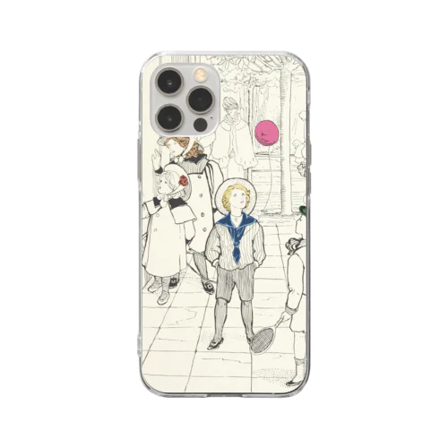 Verses for Grannie − A visit to the Paris Soft Clear Smartphone Case