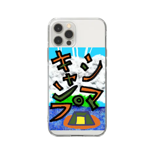 シマキャンプ　Part:1 Soft Clear Smartphone Case