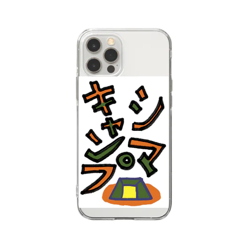 シマキャンプ　Part:2 Soft Clear Smartphone Case