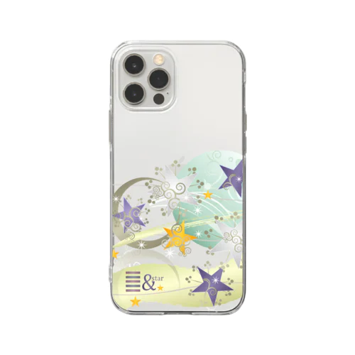 星　＆ Earth Soft Clear Smartphone Case