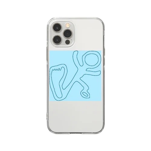 RunPenParis No.11 Soft Clear Smartphone Case