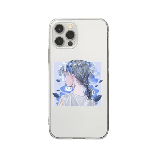 ネモフィラ Soft Clear Smartphone Case