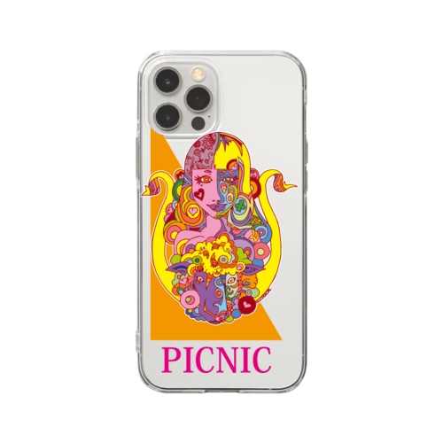 十二支未 Soft Clear Smartphone Case