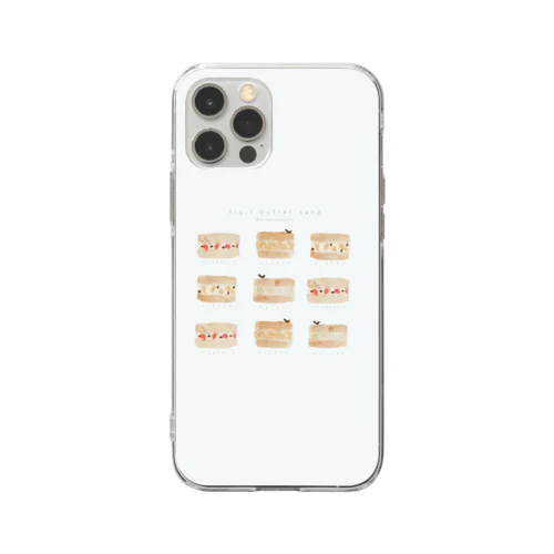 fruit butter sand Soft Clear Smartphone Case