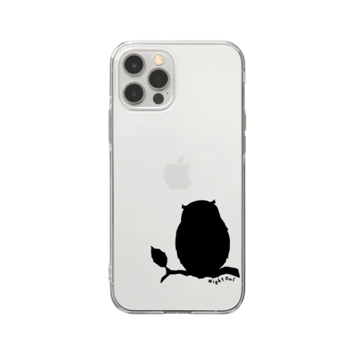 Night Owl Soft Clear Smartphone Case