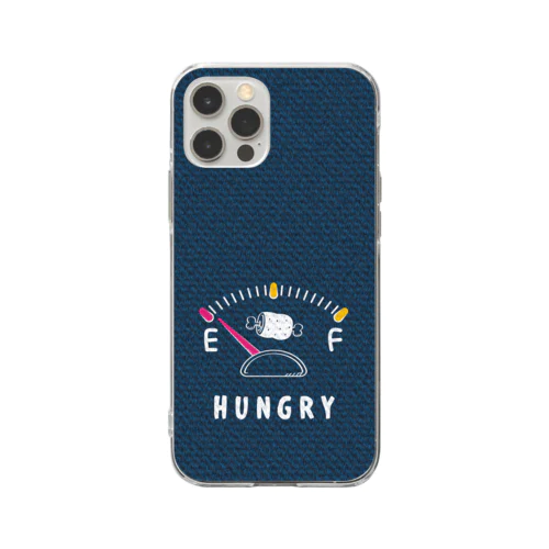 CT141 Hungry gauge Soft Clear Smartphone Case
