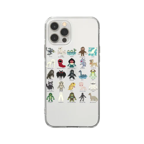 ドットUMA図鑑 Soft Clear Smartphone Case