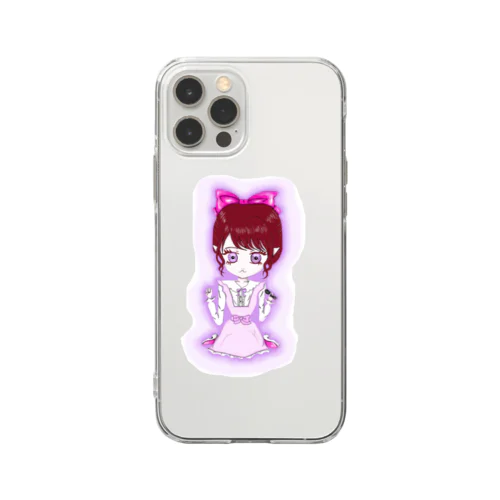 🎀👻ネコちゃんฅ^ơωơ^ฅ♡ Soft Clear Smartphone Case