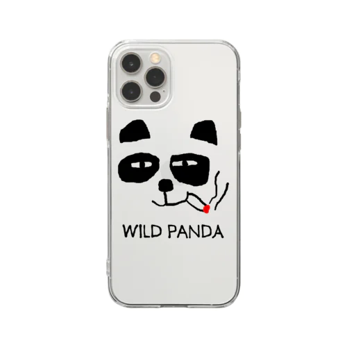 WILD PANDA ソフトクリアスマホケース