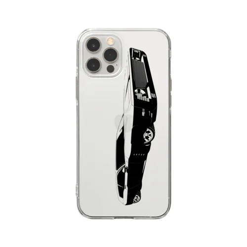 GRAY SCALE Journey V8(Black and white) Soft Clear Smartphone Case